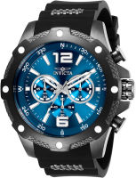 Invicta Mens I-Force Stainless Steel Quartz Watch with Polyurethane Strap, Black, 24 (Model: 27272)