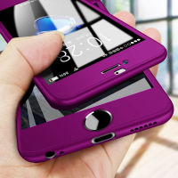 360 Full Cover Phone Case For iPhone 12 11 Pro XS MAX XR SE 2020 Protective Cover For iPhone 7 8 6 6s Plus 5 5s Case With Glass