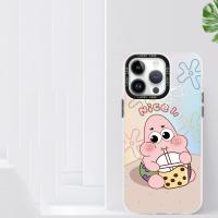 【สำหรับ SAMSUNG】สำหรับ SAMSUNG A73 A53 Note8 Note9 Note10 S20FE S21FE เคสโทรศัพท์ SpongeBob SquarePants แพทริคสตาร์สุดน่ารัก  ป้องกันการชนกัน  เคสโทรศัพท์ซิลิโคน