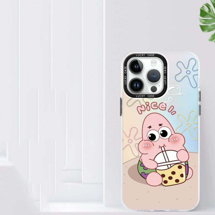 สำหรับ-iphone-spongebob-squarepants-เคสโทรศัพท์ซิลิโคน-ป้องกันการชนกัน-for-iphone-เคสมือถือ-14-pro-max-13-pro-max-12-11-pro-11-xs-max-xr-x-8-7-plus-เคสโทรศัพท์