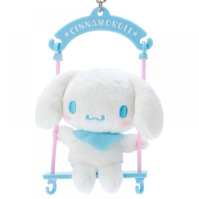 Kawaii Plush Key Ring Sanrioed น่ารัก Kuromi การ์ตูน My Melody ตุ๊กตา Soft Plush พวงกุญแจกระเป๋าจี้อุปกรณ์เสริมตุ๊กตาสาวของขวัญ