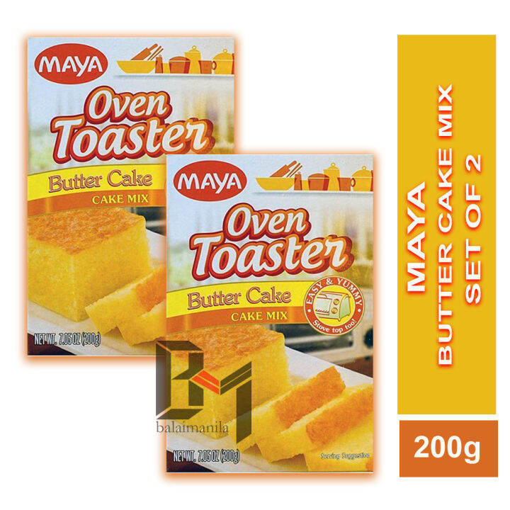 Maya Oven Toaster Butter Cake Mix 200g, SET OF 2 Lazada PH