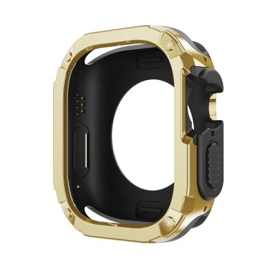 เคสป้องกันเกราะป้องกันแบบ2 In 1สำหรับ Apple 7 Series 6 Shell Se 4 49มม. 8 5 Watch Iwatch 41Mm Ultra 40มม. ป้องกันการตก