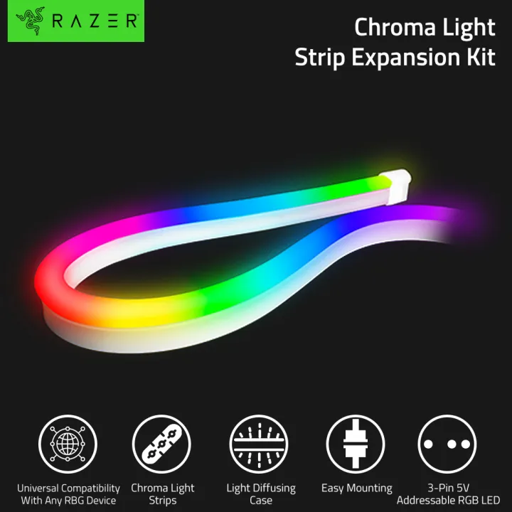 Razer Chroma Light Strip Expansion Kit - RZ34-04020200-R3M1 | Lazada PH