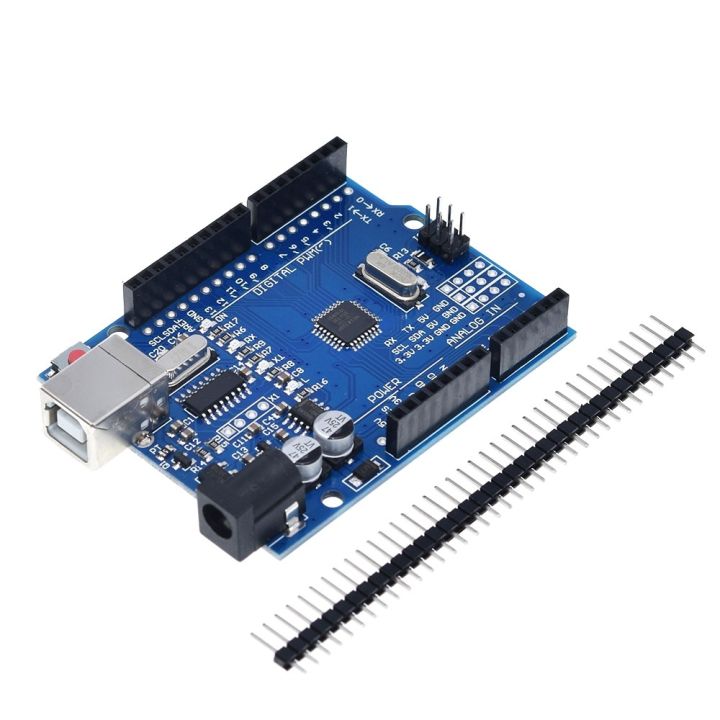 UNO คณะกรรมการพัฒนา R3 ATmega328P CH340 CH340G สำหรับ A Rduino UNO R3ที่มีหัวขาตรง