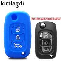 dfthrghd Silicone Key Case Cover For Renault Arkana 2020 Fluence Megane 3 For LADA Granta XRay Kalina Priora Sedan Sport Vesta 2020 Cross