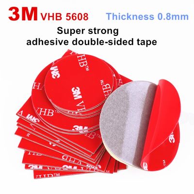 ☈ 3M super Strong VHB double sided tape Self Adhesive Acrylic Pad Waterproof no traceTwo Sides Sticky for Car Home Office School