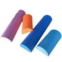 Half Round EVA Foam Roller for Yoga Pilates Fitness Equipment Balance Pad Yoga Blocks With Massage Floating Point 30 45cm