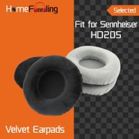 ❁ Homefeeling Earpads for Sennheiser HD205 Headphones Earpad Cushions Covers Velvet Ear Pad Replacement