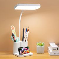 【CC】 USB Dormitory Bedroom Bedside Reading Night Desk Lamp Protection College Student Nightlights