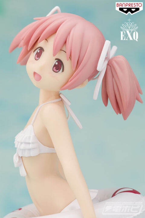 figure-ฟิกเกอร์-งานแท้-100-banpresto-puella-magi-madoka-magica-สาวน้อยเวทมนตร์-มาโดกะ-the-movie-rebellion-exq-madoka-kaname-คานาเมะ-มาโดกะ-ชุดว่ายน้ำ-ver-original-from-japan-anime-อนิเมะ-การ์ตูน-มังงะ