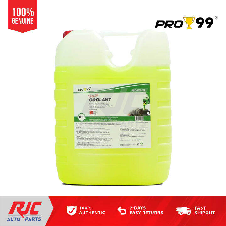 Pro99 Ready To Use Radiator Long Life Coolant Green 1 Liters 1L / 2
