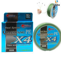 Litake สายถัก4เส้นที่แข็งแรงทนทาน10LB-80LB เอ็นตกปลาสายถักทนแรงดึงสูง100เมตรสำหรับน้ำเค็มน้ำจืด