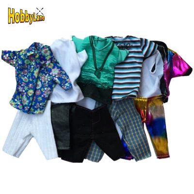 Hobby】เสื้อเสื้อผ้าตุ๊กตาเสื้อผ้าลำลองแฟชั่นชุดลายกระดูกไดโนเสาร์สำหรับเด็กสำหรับตุ๊กตาเคน