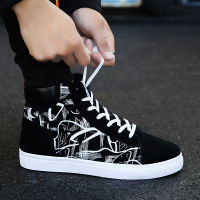 2021 Fashion Sneakers Men Canvas Shoes Breathable Cool Street Shoes Male nd Sneakers Black Blue Red Mens Causal Shoes A305