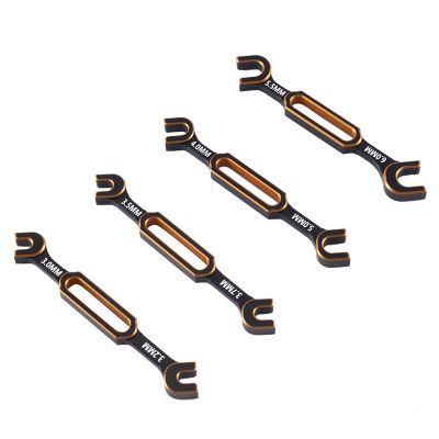 4Pcs Wrench 3/3.2/3.5/3.7/4/5/5.5/6mm Turnbuckle Nut Ball End Joint Remover Universal Tool for RC Car Drone Boat