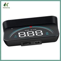 Kohome ระบบแสดง OBD2รถยนต์ LED M8ระบบเตือนการใช้งานเชื้อเพลิงหน้าจอ HUD