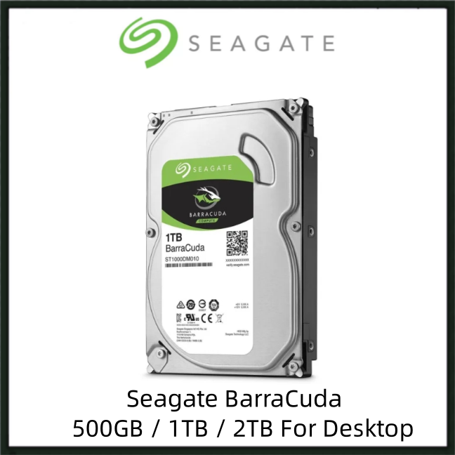 Seagate Barracuda 500GB 1TB 2TB SATA Internal Hard Disk Drive 3.5 ...