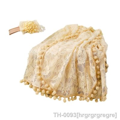 ○ hrgrgrgregre Recém-nascidos Fotografia Props posando cobertor flor Headband bebê Photoshoot Backdrop Decors cesta Filler D7WF 2pcs
