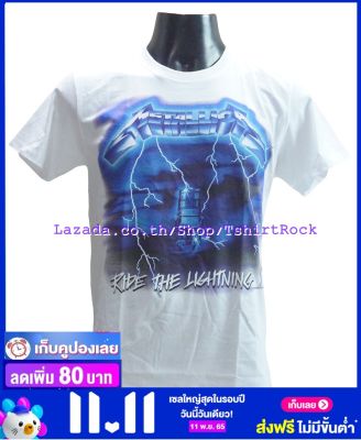 เสื้อวง METALLICA เมทัลลิกา ไซส์ยุโรป เสื้อยืดวงดนตรีร็อค เสื้อร็อค  MET8156 ฟรีค่าส่ง