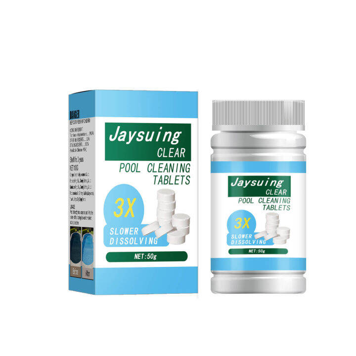 Jaysuing Swimming pool effervescent tablets multifunctional pool