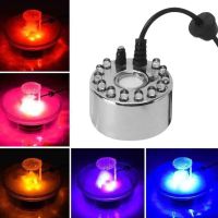 2023 Halloween Mini LED Witch Bucket Fogger Water Fountain Pond Fog Machine Atomizer For Halloween Christmas Party Decorati I3C8