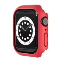 เคสสำหรับนาฬิกา Apple 45มม. 41มม. 44มม. 40มม. 38 42มม. อุปกรณ์เสริมสำหรับ Iwatch เคสมือถือ Pc ด้าน8 7 6 Se 5 4 3 Ultra