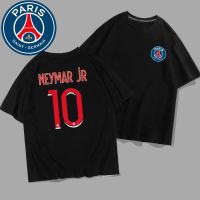 Neymars เสื้อยืดสำหรับผู้ชายผู้หญิงแขนสั้นเสื้อยืดฤดูร้อนเยาวชนกีฬาฟุตบอลพ่อแม่และลูกแพ็ค10ผ้าฝ้ายหลวม Manchesters สหรัฐ F.C.S