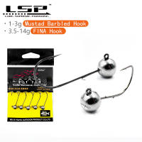 LSP หัวจิ๊กทังสเตนตะขอตกปลา 1g 1.5g 2g 2.5g 3g 3.5g 5.3g 7g 10g 14g Barbed Fishhook Fishing Tackle อุปกรณ์เสริมชุด Pesca-anyengcaear