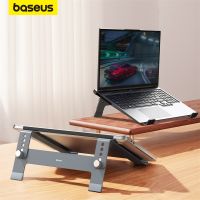 Baseus Laptop Stand Support for Notebook Aluminum Alloy 4 Gears Adjustable Vertical Stand For Macbook Air Pro 17 Laptop Stand Laptop Stands
