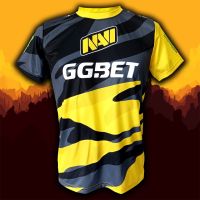 men shirt（Contact customer service to customize for you） E-sport Game Shirt NAVI /21/Black And Yellow Season /22 GA0009 Jersey Size men tshirt（Childrens Adult Sizes）