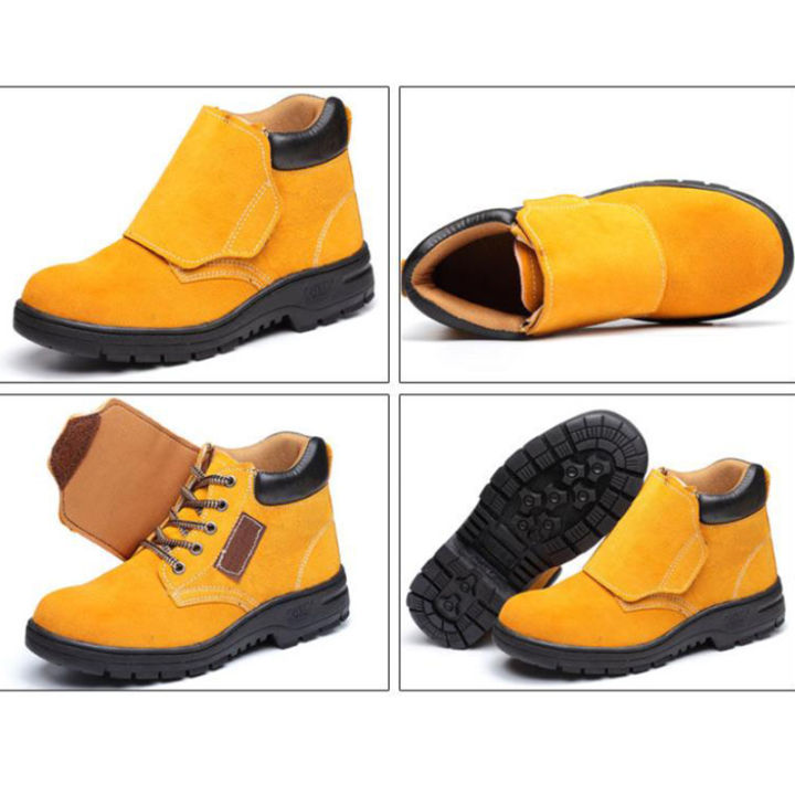 tamias-รองเท้าเซฟตี้-รุ่นเซฟตี้บอย-safety-รองเท้าหัวเหล็ก-รองเท้า-safety-jogger-รองเท้าเซฟตี้หนังนิ่มสีเหลือง