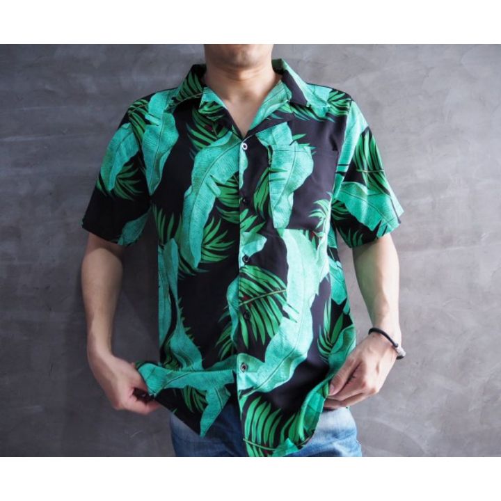 dsl001-เสื้อเชิ้ตผู้ชาย-เสื้อเชิ้ตผู้ชายไซส์ใหญ่-เสื้อเชิ้ต-hawaii-ราคาถูก