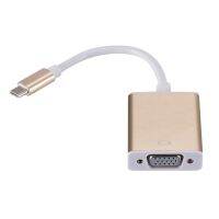 YuBeter Type C ถึง VGA Converter Cable Adapter USB 3.1 10Gbps สำหรับโปรเจคเตอร์ทีวีสำหรับ Macbook Chromebook PC HDTV แล็ปท็อป