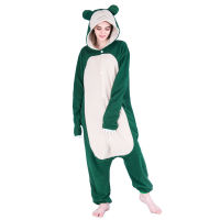 Kigurumis ชุดนอนผู้หญิงสัตว์ Onesie ชุดนอนน่ารัก Snorlax ตลกชุดนอนฤดูหนาวขนแกะขั้วโลกเหมาะสมกับ Homewear ชุดนอนปาร์ตี้