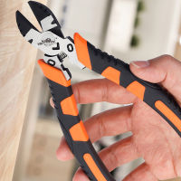 6 Inch Diagonal Pliers Cutting Wire Alicate Multifuncional Side Cutters For Wires Hand Crimping Tool Clamp Electrician Tools