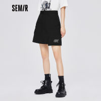 Semir Skirt Women High Waist Workwear Style Skirt Small 2022 Summer And Autumn New Trendy Cool Girls Short Skirt Retro