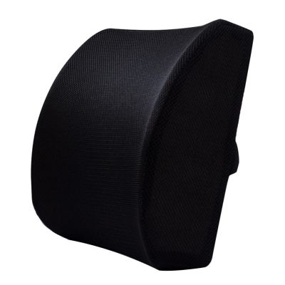 Joylife Soft Memory Foam Seat Chair Lumbar Back Support Cushion Pillow Massager for Office Home Car