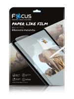 Focus ฟิล์มกระดาษ สำหรับนักเขียน(มีประกัน) "เต็มจอ" ทุกรุ่น / Focus แท้100% (Paper Like Film) / ติดง่าย / ถนอมหัวปากกา / คมชัดสดใส / เขียนลื่น สบายมือ