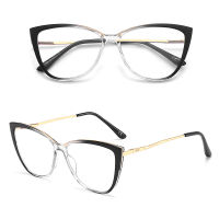 GCV Women Blue Light Blocking Glasses Sexy Fashion Cat Eye Eyeglasses Hinges Anti Blue Ray Computer Game Glasse Ultralight Frame