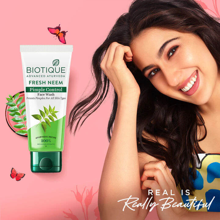 biotique-neem-pimple-control-face-wash-prevents-pimples-for-all-skin-types-เจลล้างหน้า