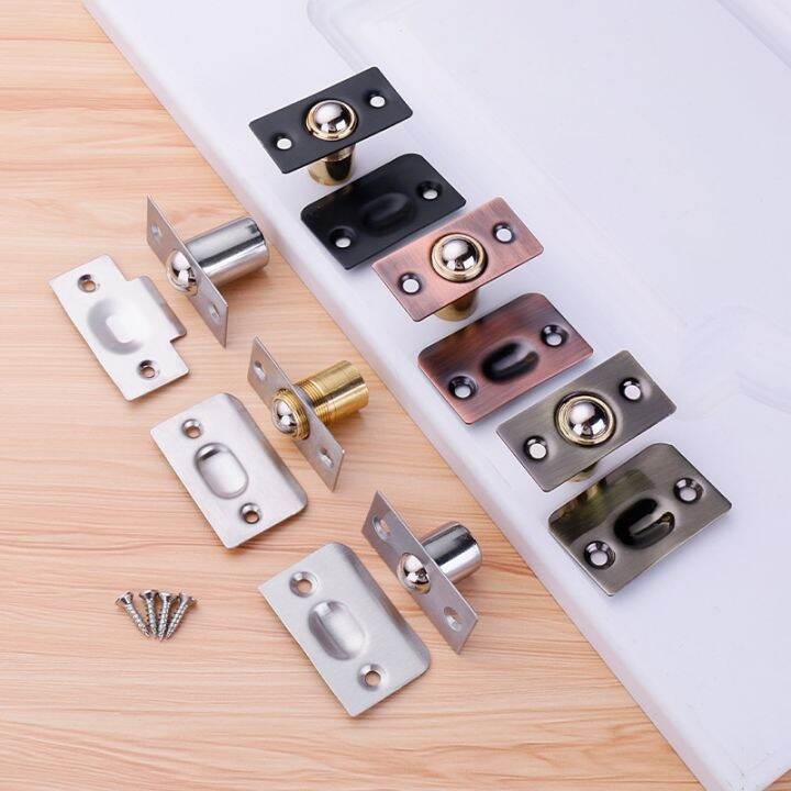 Door Top Beads Stainless Steel Door Beads Lock Adjustable Invisible 