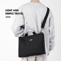 2022 mens handbags joker leisure shoulder inclined shoulder bag business briefcase kit Oxford cloth2022男士手提包百搭休闲单肩斜挎包商务公文包牛津布资料袋