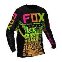 HOT★2021 Men S Downhill เสื้อเจอร์ซีย์นักปั่น Hpit Fox Mountain เสื้อสำหรับปั่นจักรยาน Off-Road Raing DH รถจักรยานยนต์เสื้อเจอร์ซีย์นักปั่น Off-Road กีฬา