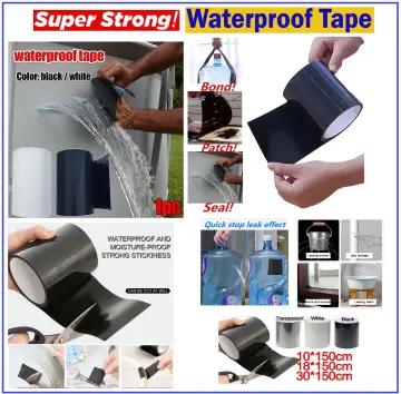 1Pcs Super Strong Fiber Waterproof Tape Stop Leaks Seal Repair Tape  Adhesive Leakage tape, waterproof tape, sealing tape
