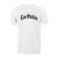 S-5XL LASPERAL Spring and autumn cheap Los Santos Gta Ps4 Bodybuilding 100% Cotton Mens T-shirt