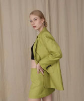 BLUEEYE/ Tailor blazer lime oversize  / เสื้อคลุมเบลเซอร์ทรงหลวม