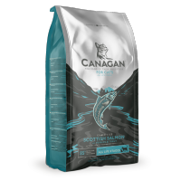 4kg. - Canagan Scottish Salmon for Cats คานาแกน สคอททิช แซลมอน อาหารลูกแมว และแมวโต บำรุงขน ลดการเป็นนิ่ว ลดความเครียด (1.5kg, 4kg)