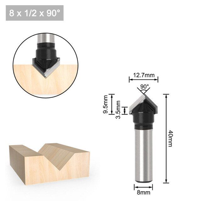 1pc-8mm-shank-90-degree-v-type-slotting-milling-cutter-เครื่องมือแกะสลักเกรดอุตสาหกรรมเครื่องมืองานไม้ราคาดอลลาร์