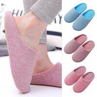 Indoor Slippers Warm Anti Woman Flat Floor Soft Silent Slides Bedroom Flats